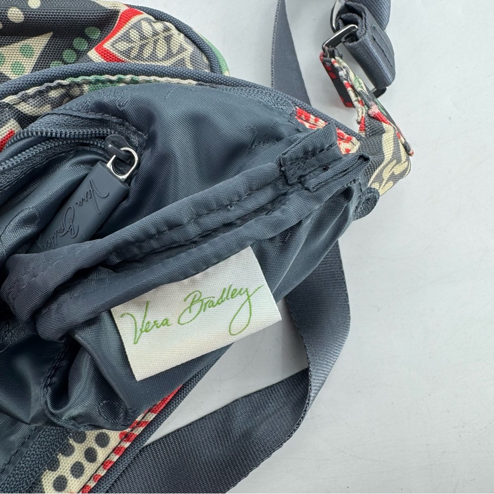 Vera Bradley Nomadic Floral Nylon Hipster Crossbody Bag Purse - Picture 10 of 13